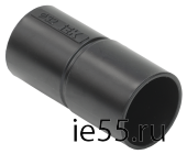 Муфта труба-труба GI32G IEK черный