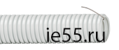 Труба гофр.ПВХ d 16 с зондом (50 м) IEK