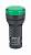 Индикатор ND16-22B красный AC/DC220В (CHINT)