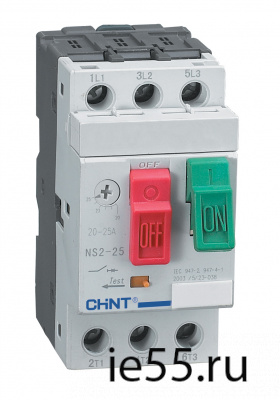 Пускатель NS2-25X 1-1.6A с поворотной ручкой (CHINT)