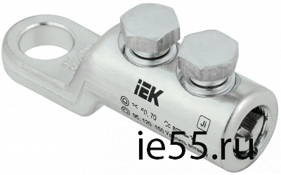 Наконечник болтовой луженый НБЛ 35-150-16/2 35кВ IEK